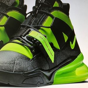 nike air force 270 black volt